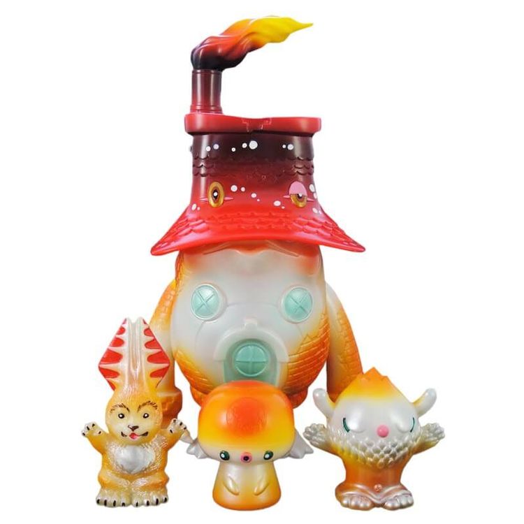 Mount Kobo Kaijindoumei Dream House Monster (Red Orange) by Dream Rocket (Yajima Junichi)