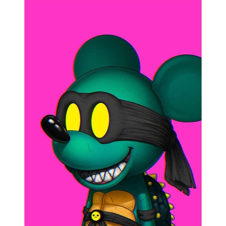 Mouse (Bad Turtle) by Mike Mitchell