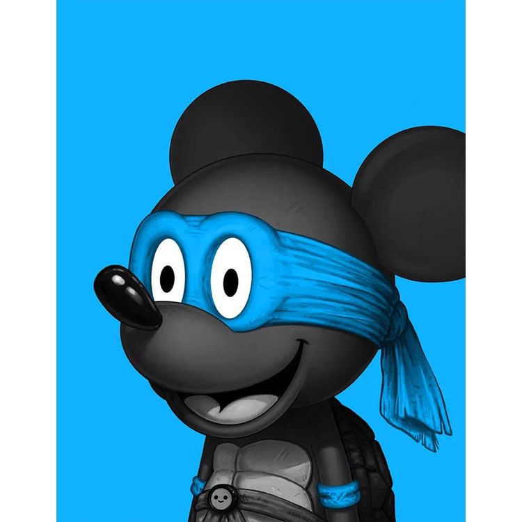 Mouse (Blue Turtle) by Mike Mitchell