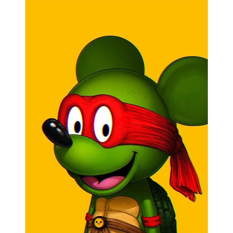 Mouse (Red Turtle) by Mike Mitchell