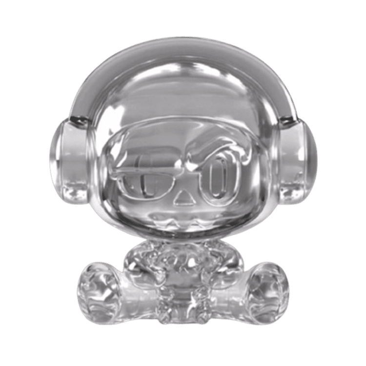 Mr.Bone Baby Bone Invisible Man by D.A.T. Studio