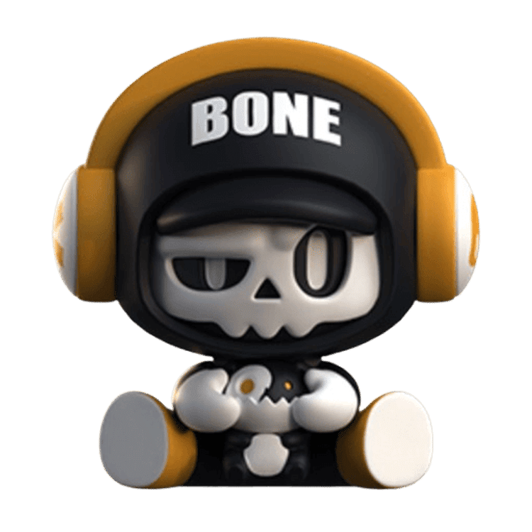 Mr.Bone Baby Bone Pupu by D.A.T. Studio