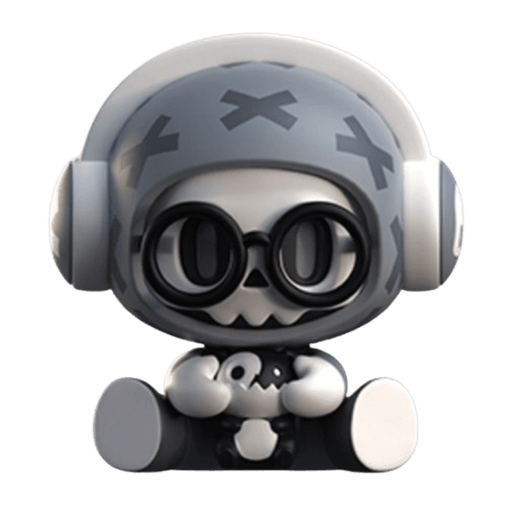 Mr.Bone Baby Bone Skateboard by D.A.T. Studio