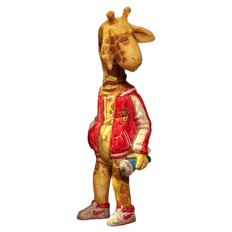 Mr.Giraffe Sukajan Jacket Red Night by Mr. Giraffe