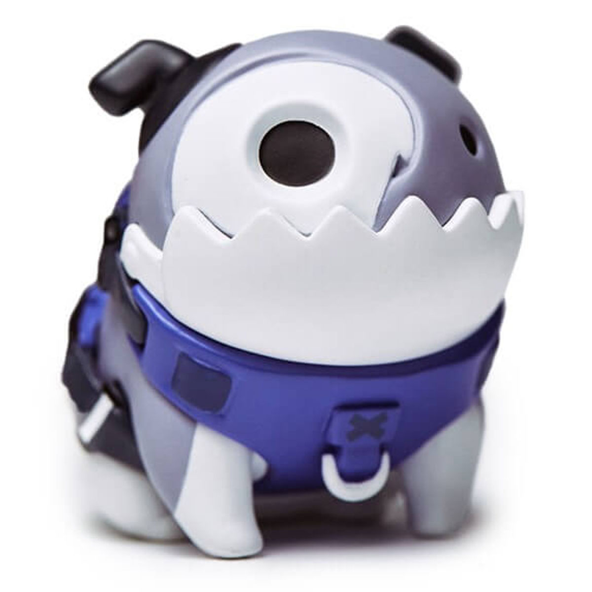 Mr. Bone Camping Dog (White Blue)