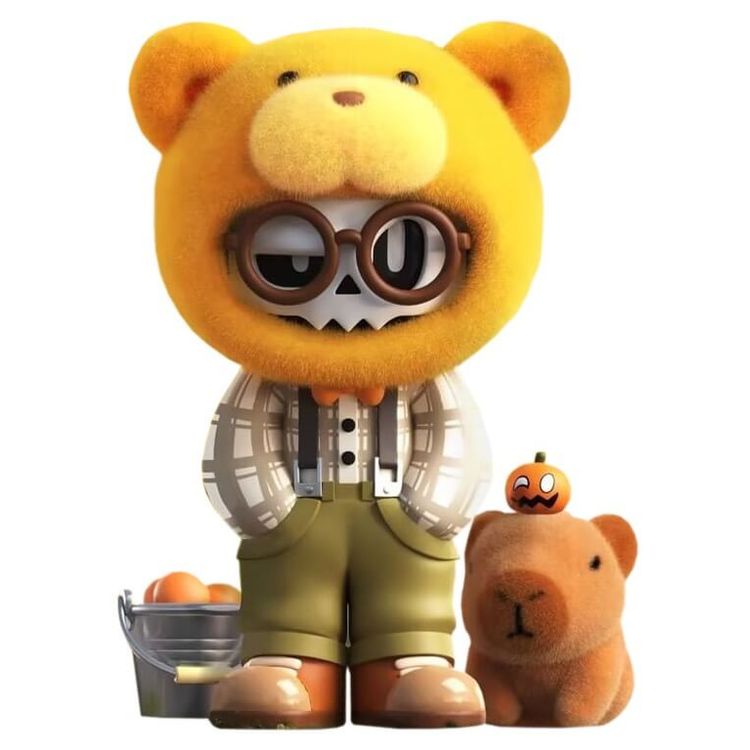 Mr. Bone Capybara by D.A.T. Studio