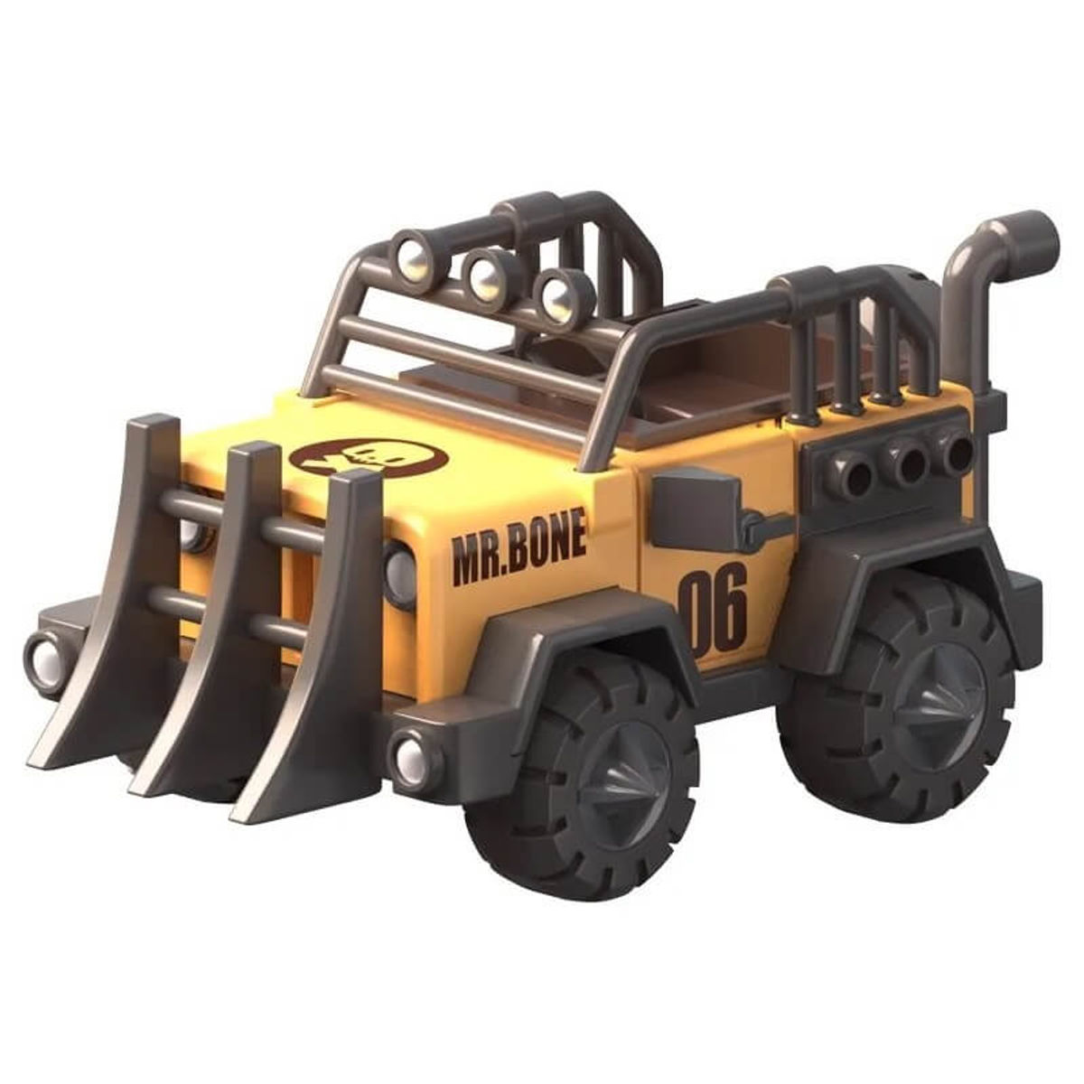 Mr. Bone Junior Crazy Jeep Yellow