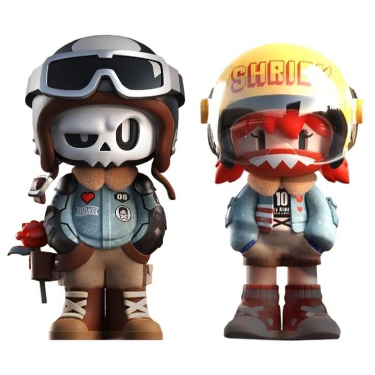 Mr. Bone Locomotive Valentines 2024 Set