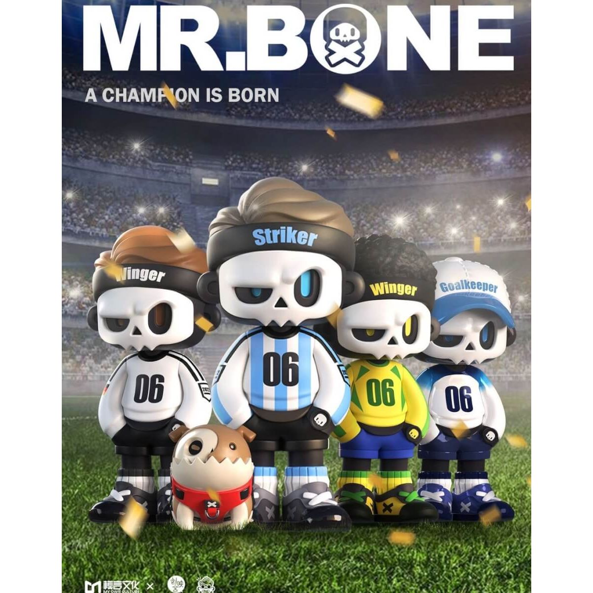 Mr. Bone Soccer Star Set