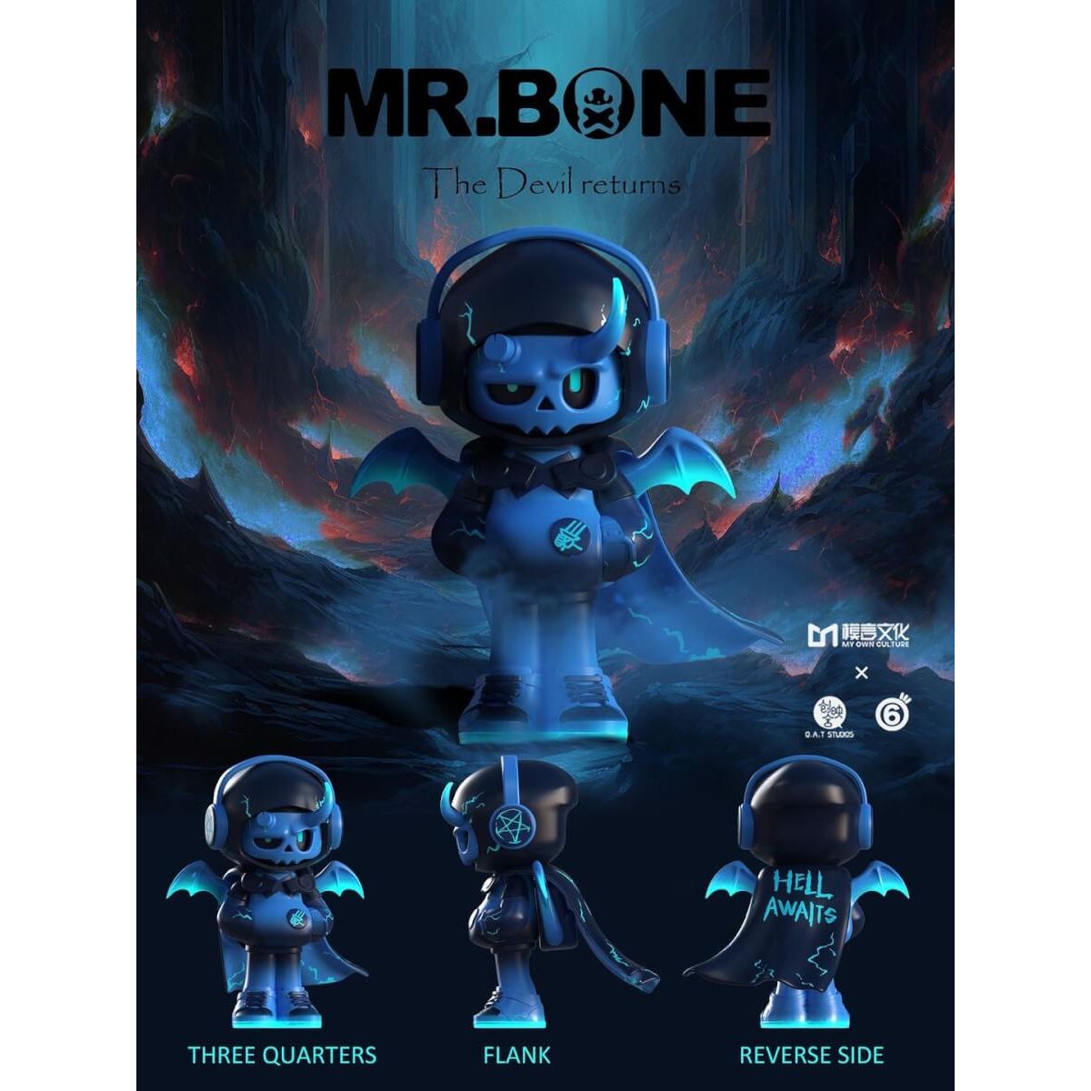 Mr. Bone The Devil Returns Blue