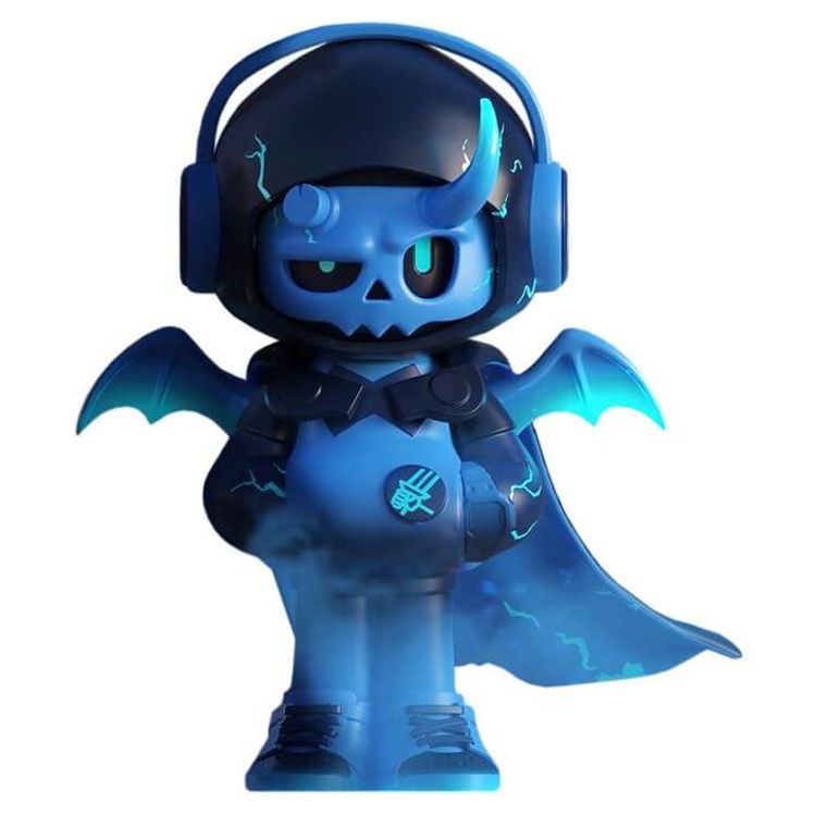 Mr. Bone The Devil Returns Blue by D.A.T. Studio
