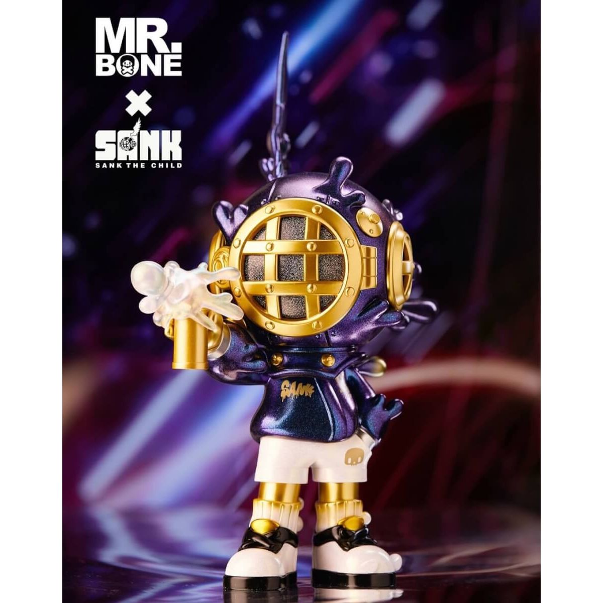 Mr. Bone x Sank Street Player Gold