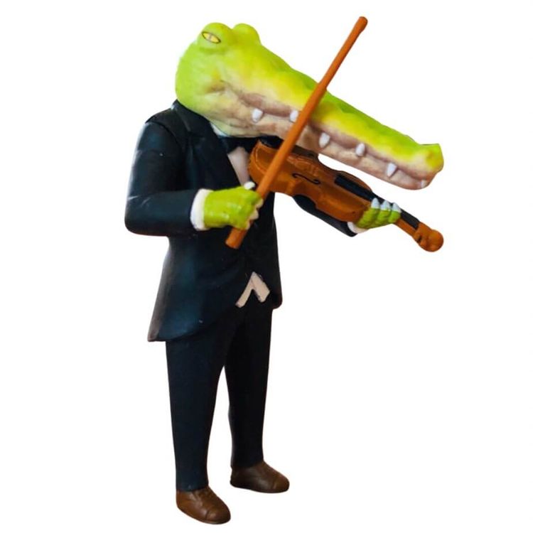 Mr. Crocodile - Violinist  by Keigo