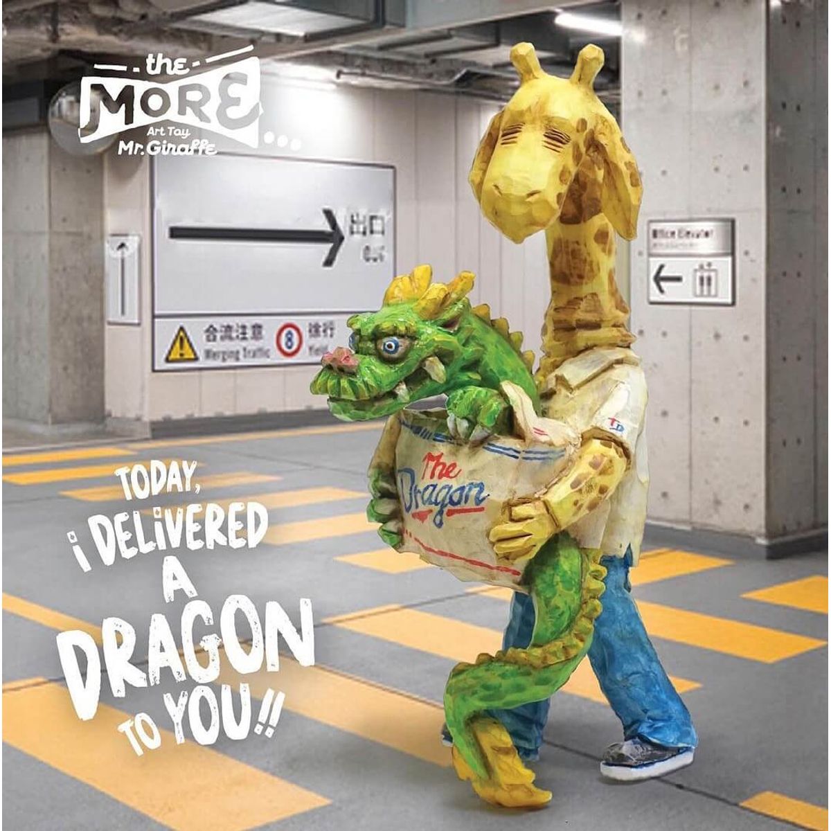 Mr. Giraffe Today, I Delivered A Dragon To You