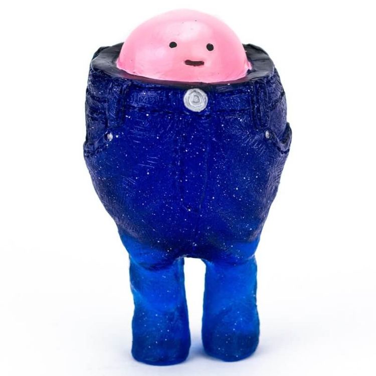 Mr. Pants – Dark Blue by Grumble Toy (Ainsley Sturko)