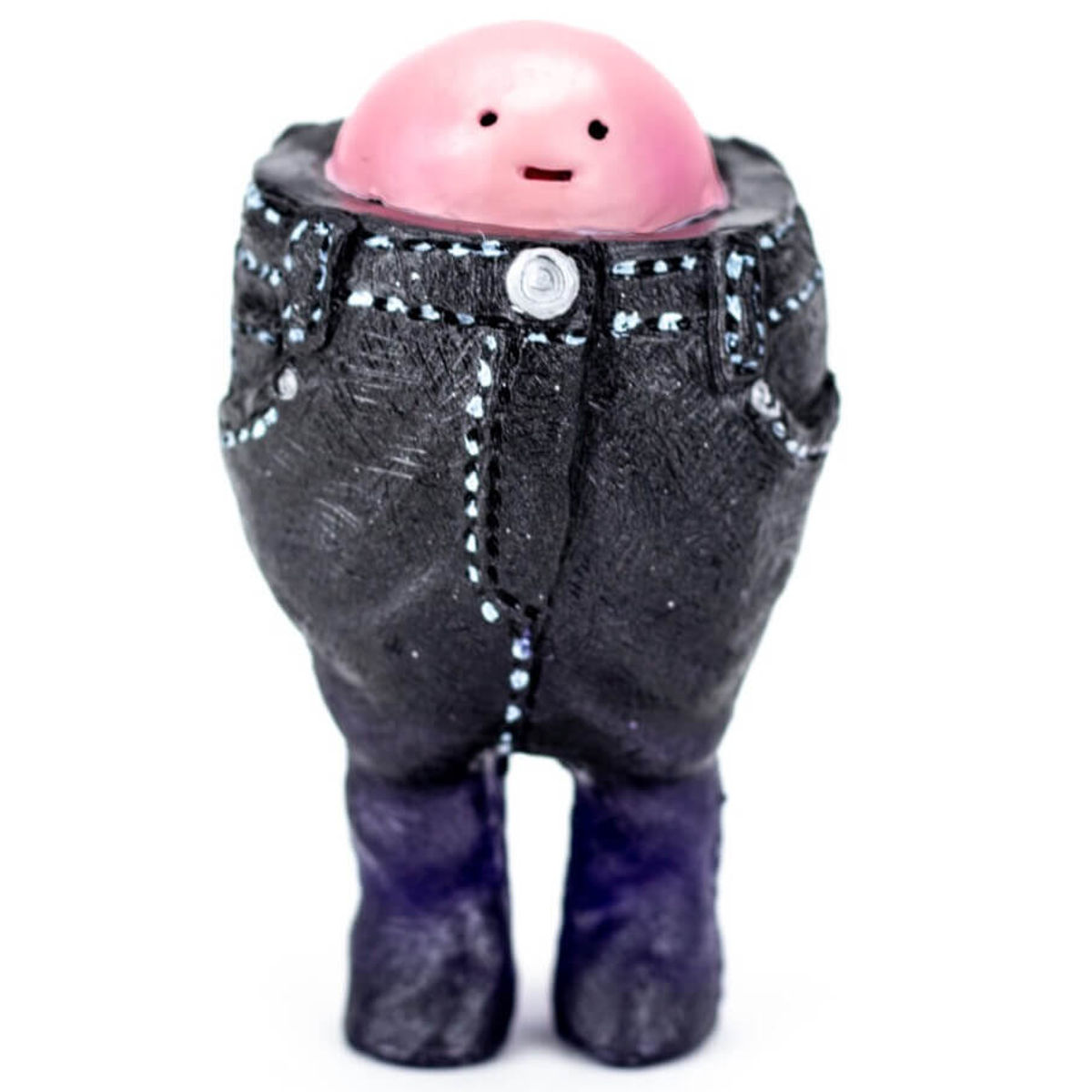 Mr. Pants – Dark Purple, almost Black with Details