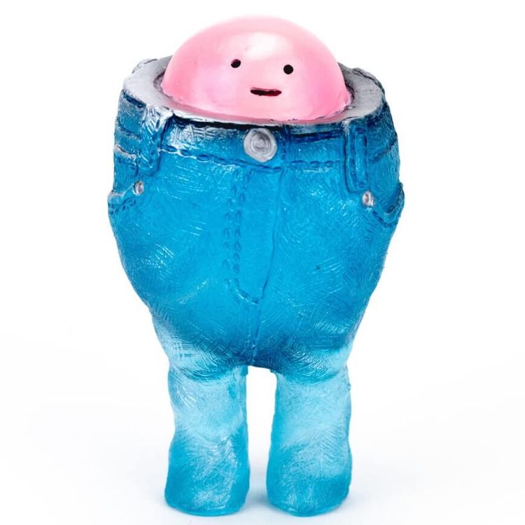 Mr. Pants – Light Blue by Grumble Toy (Ainsley Sturko)