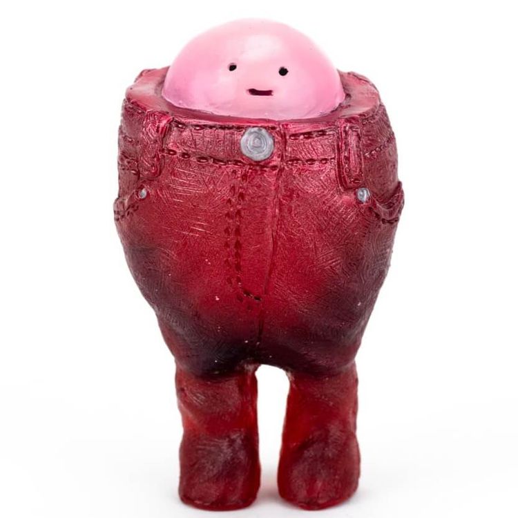 Mr. Pants – Red by Grumble Toy (Ainsley Sturko)
