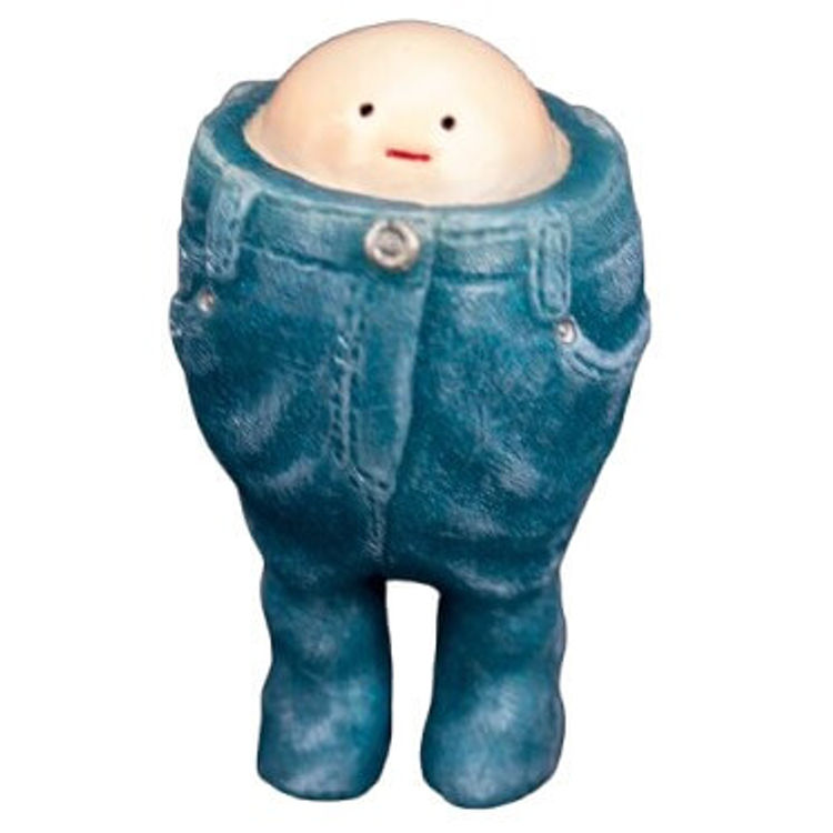 Mr. Pants Dark Blue Glitter GID by Grumble Toy (Ainsley Sturko)
