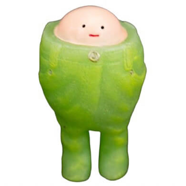 Mr. Pants Glitter Green GID by Grumble Toy (Ainsley Sturko)