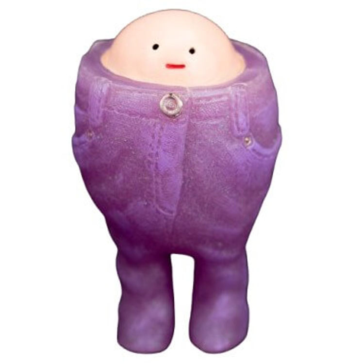 Mr. Pants Mauve Glitter GID by Grumble Toy (Ainsley Sturko)