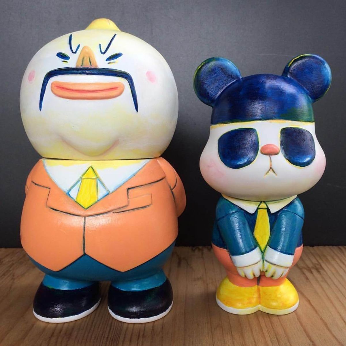 Mr. Pao Hand Painted