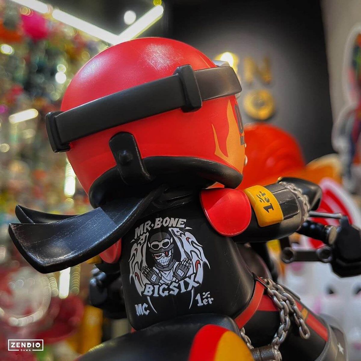 Mr Bone Motorcycle Born to Offend