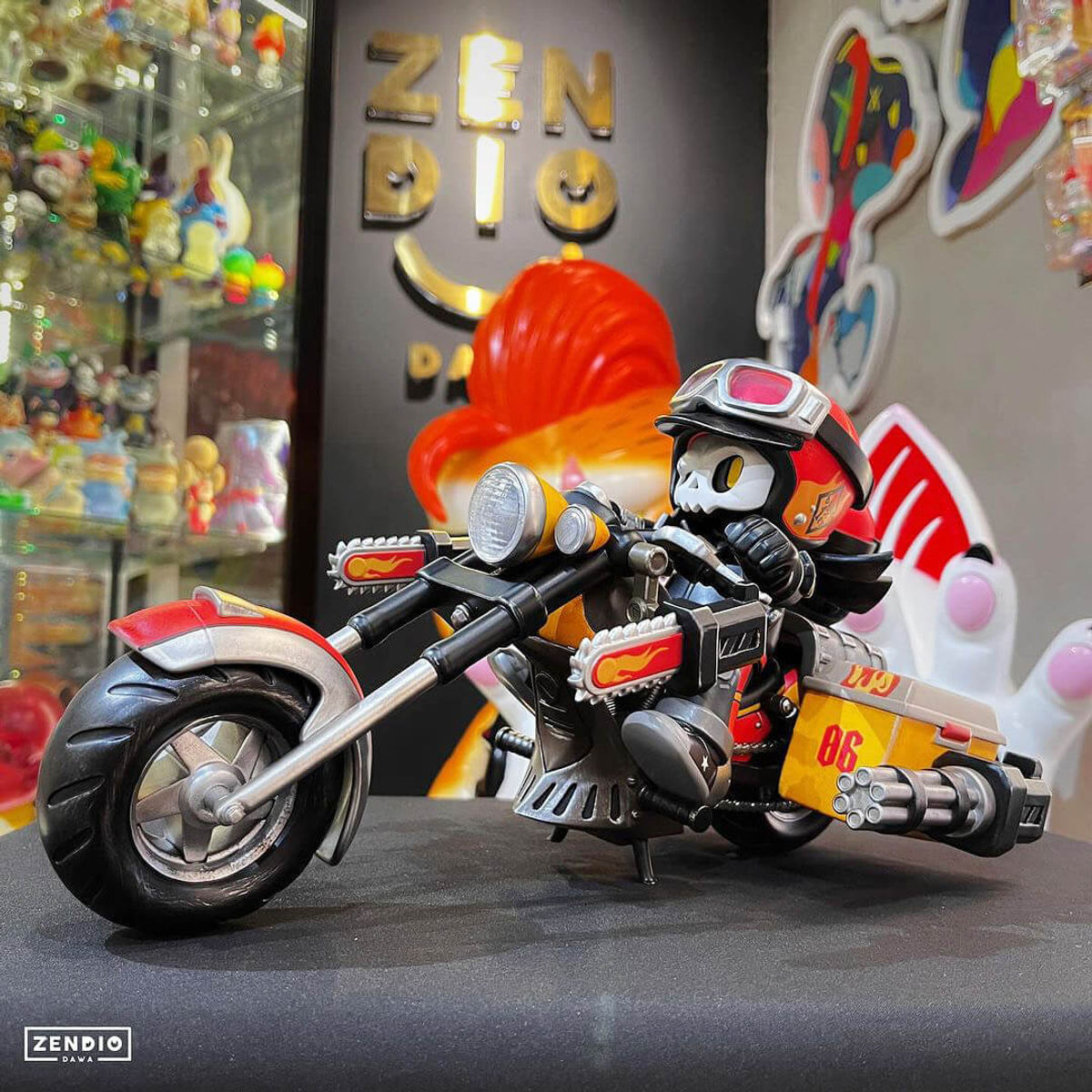 Mr Bone Motorcycle Born to Offend