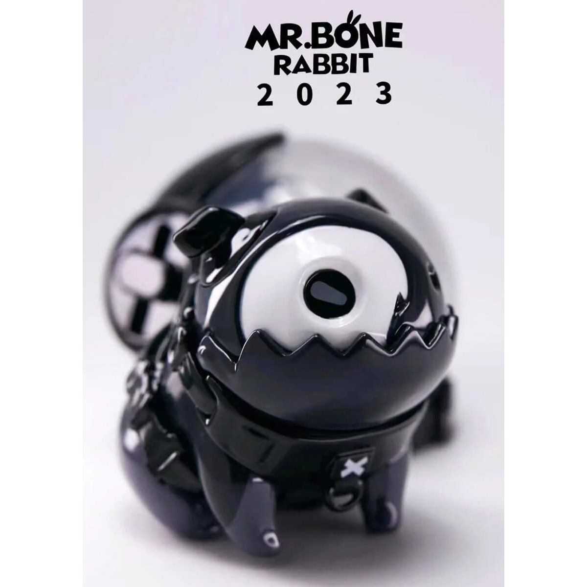 Mr Bone Rabbit Black