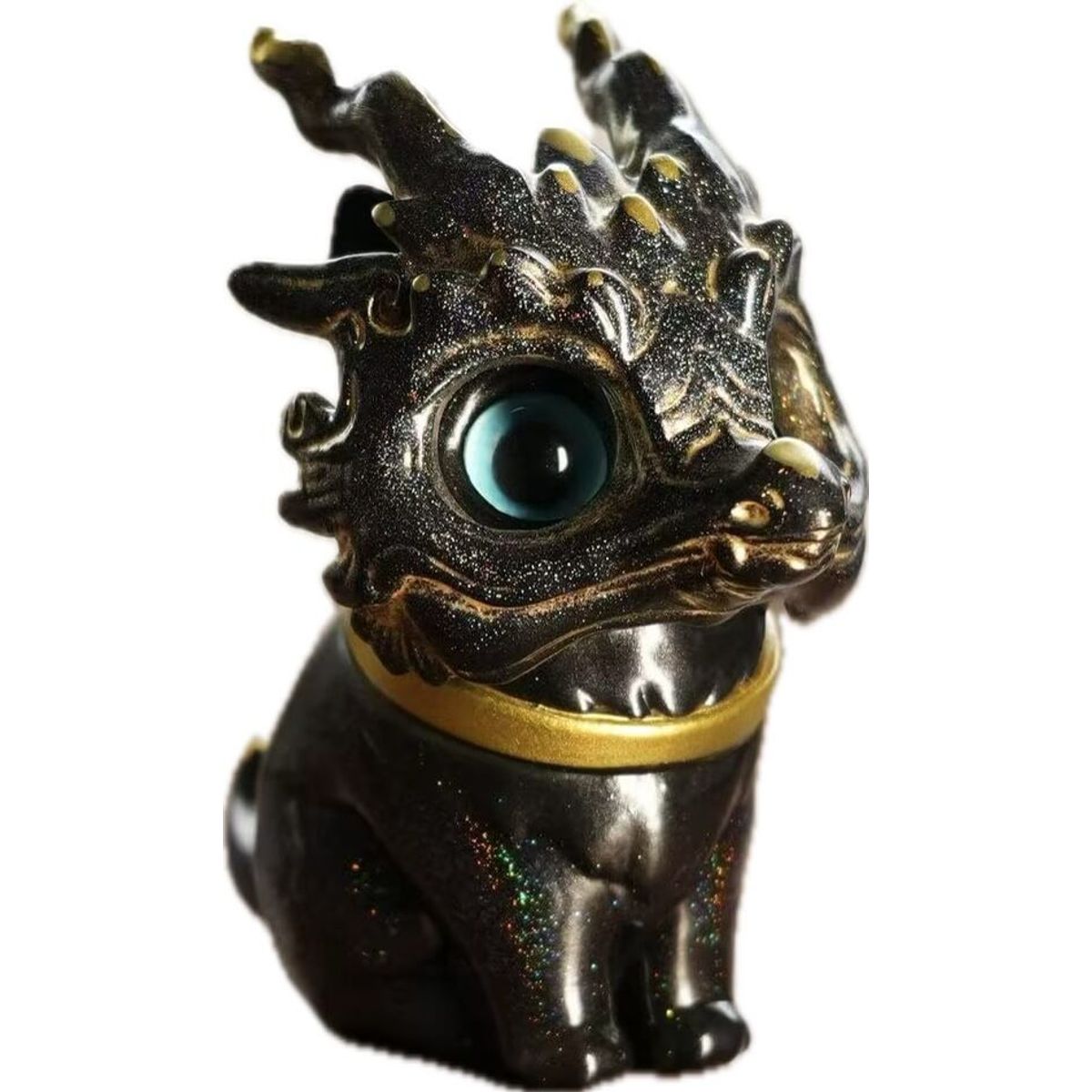 Multicolor Black Gold Loong Cat