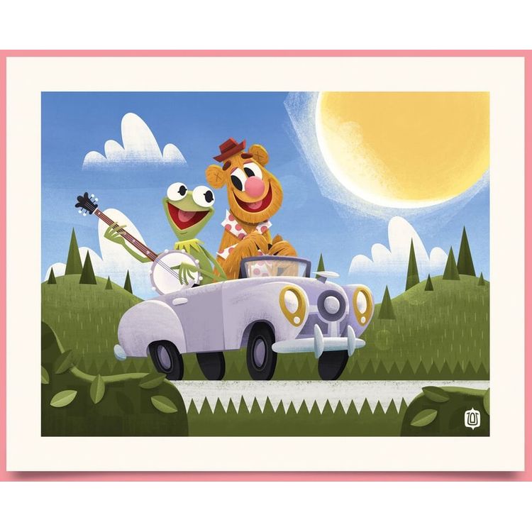 Muppet Moving Right Along by Loulander