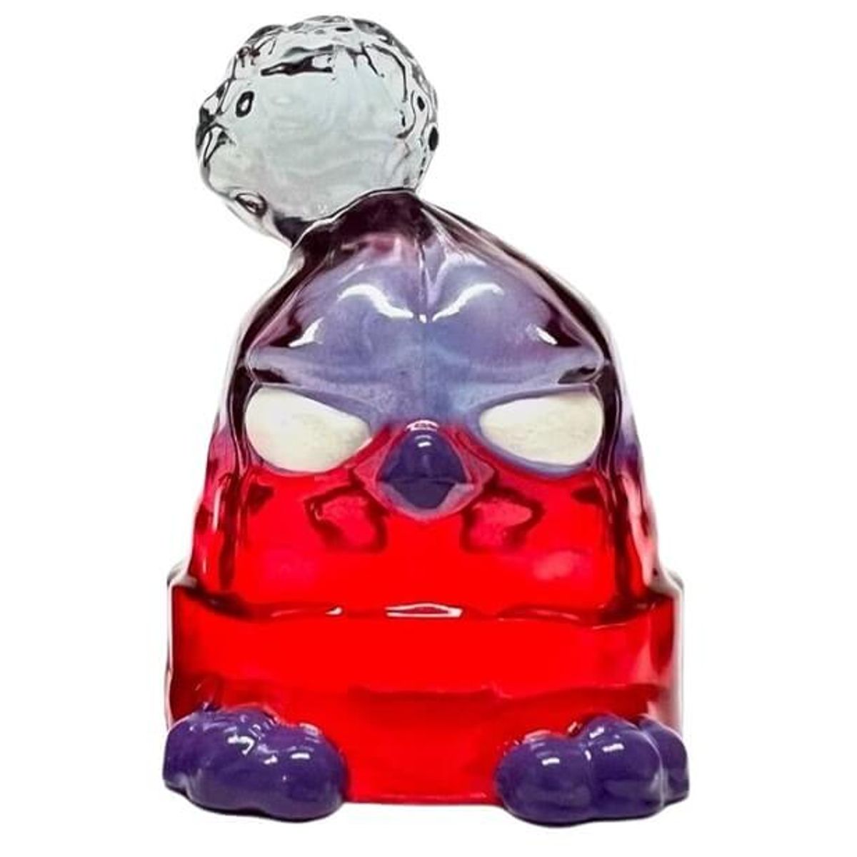 Muscadine Wine (Mad) Beanie Bird
