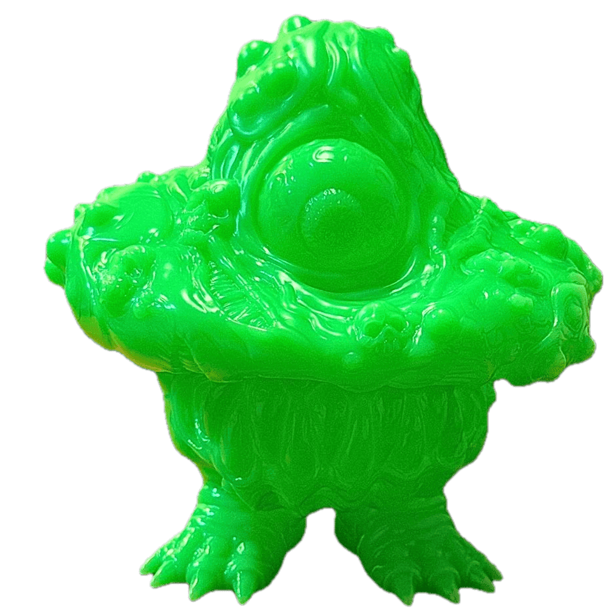 Mush Mush Hut “Mucus Green” GITD Sofubi Blank