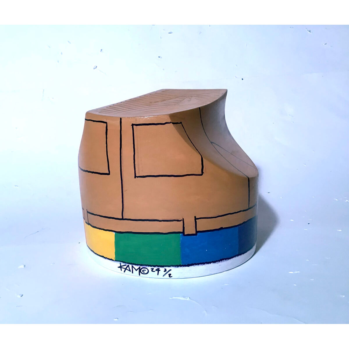 My First Boxers Banana Skinny Cap (pot planter)