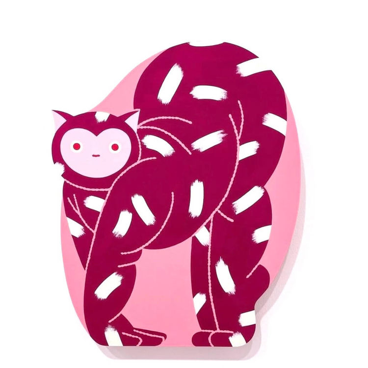 Mysterious Cat by Mameko Maeda