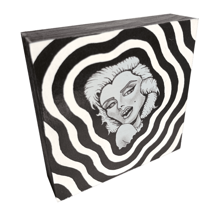 Mystifying Marilyn B&W by Chris Oleary