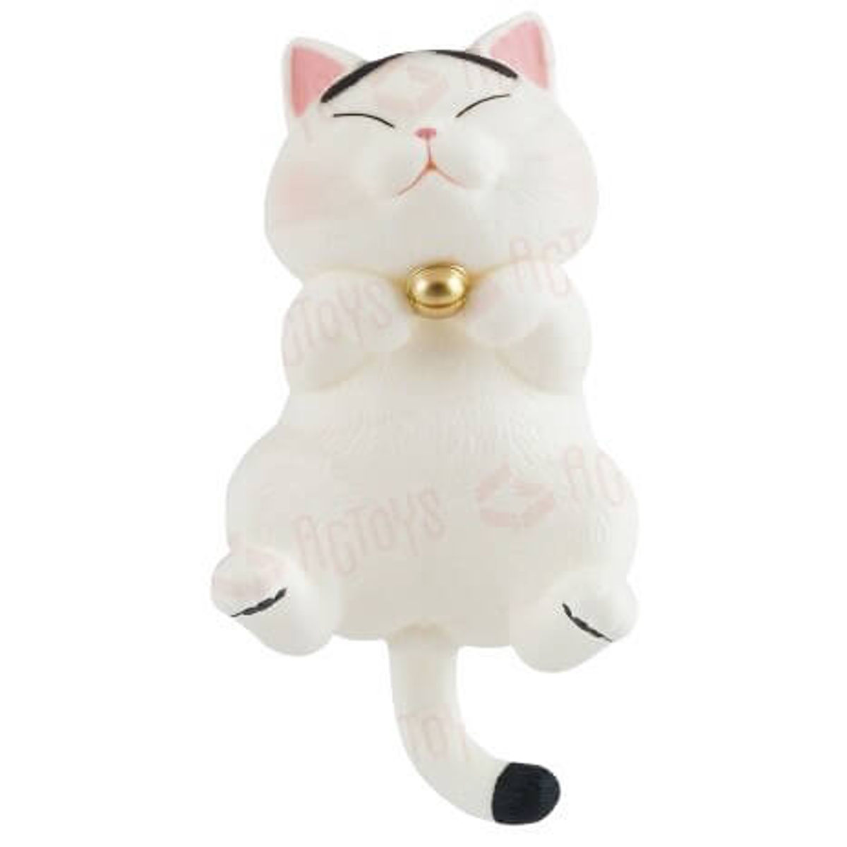 Nap Time  - White with Black Eyebrows