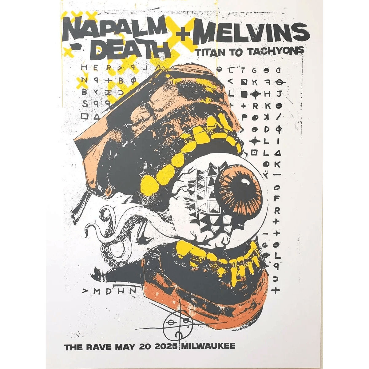 Napalm Death+Melvins MKE 2025