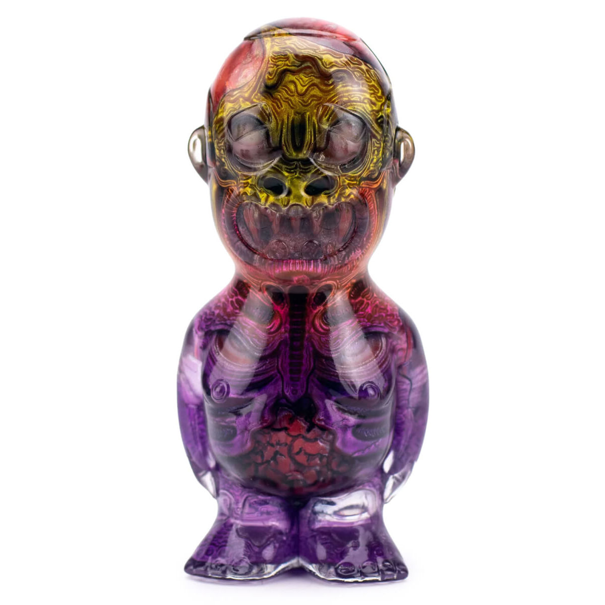 Nasty Boy Trapped in My Anger Purple GID