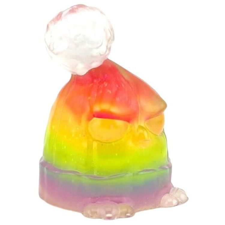 Natural Spectrum Rainbow Double Cast Beanie Bird by Revise_D