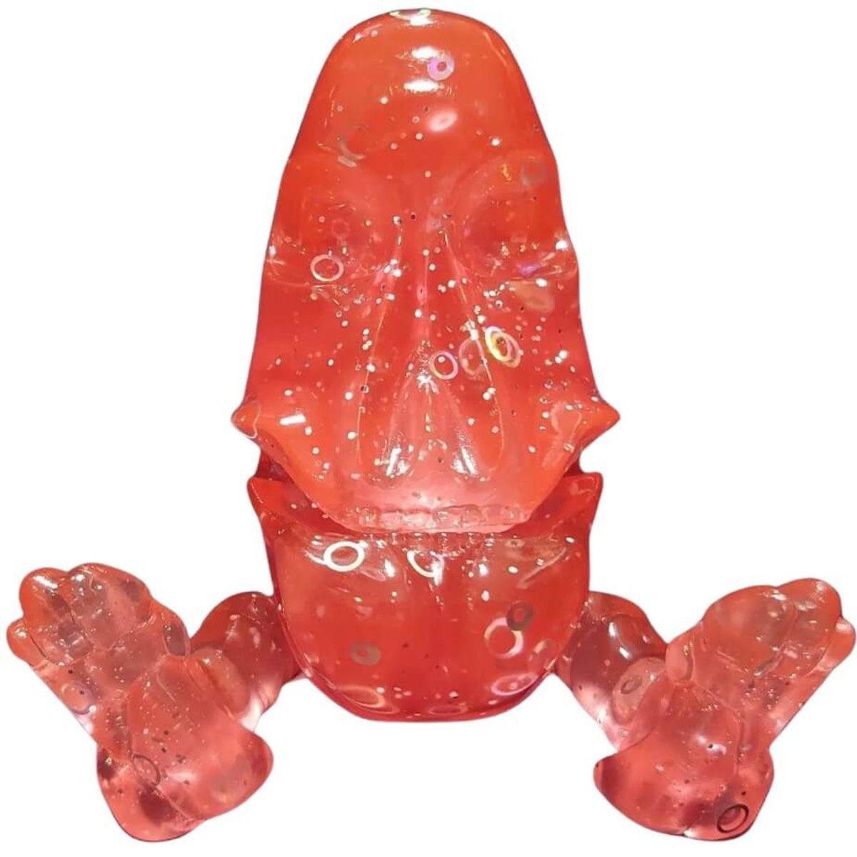 Nebula Orange Skeleton Momo