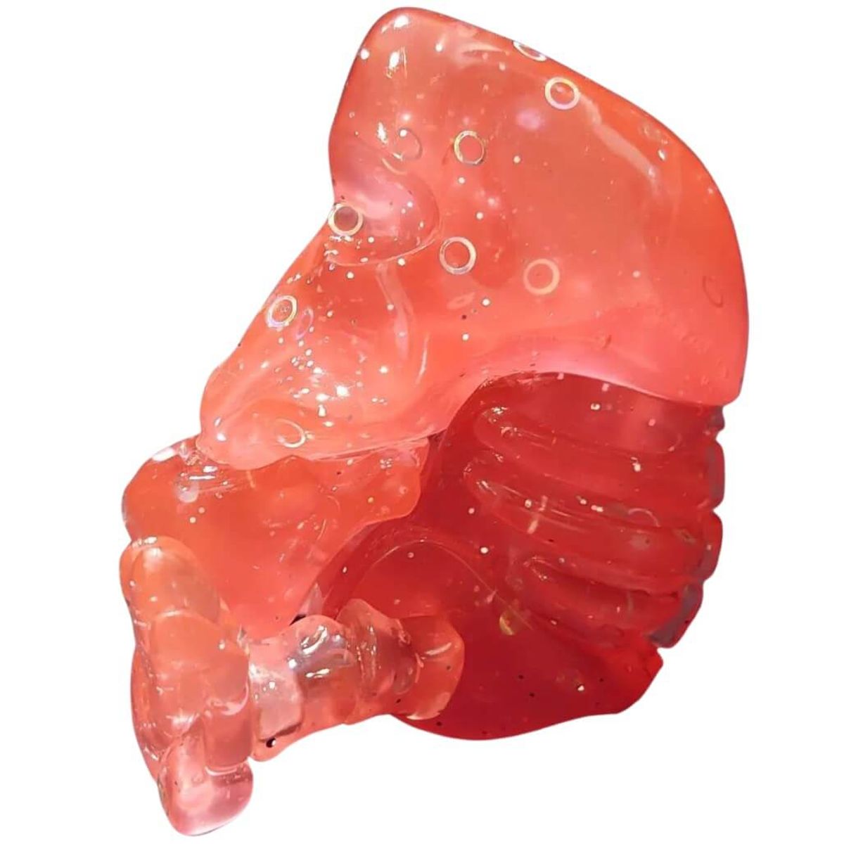 Nebula Orange Skeleton Momo