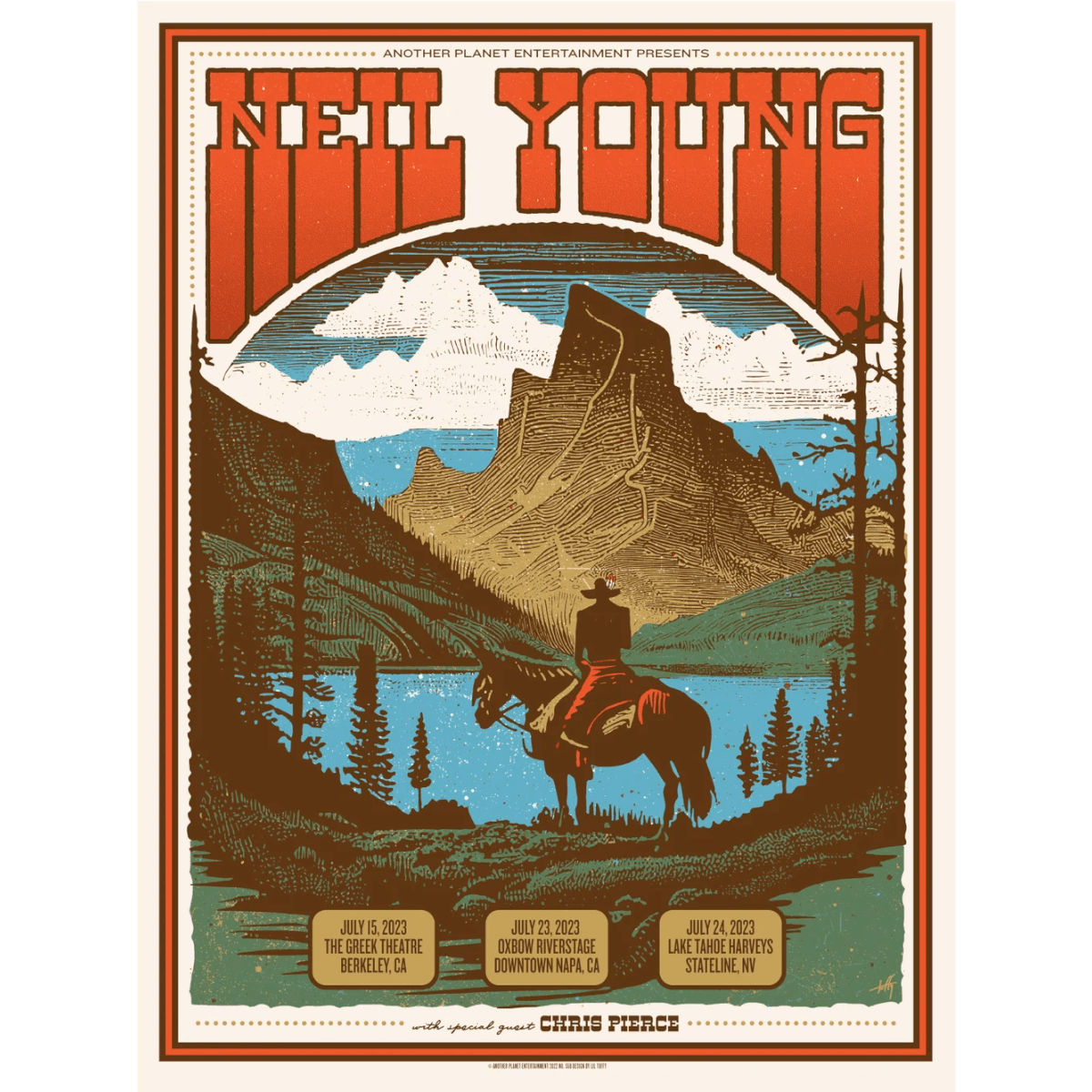 Neil Young - Berkeley, Napa, Tahoe 2023
