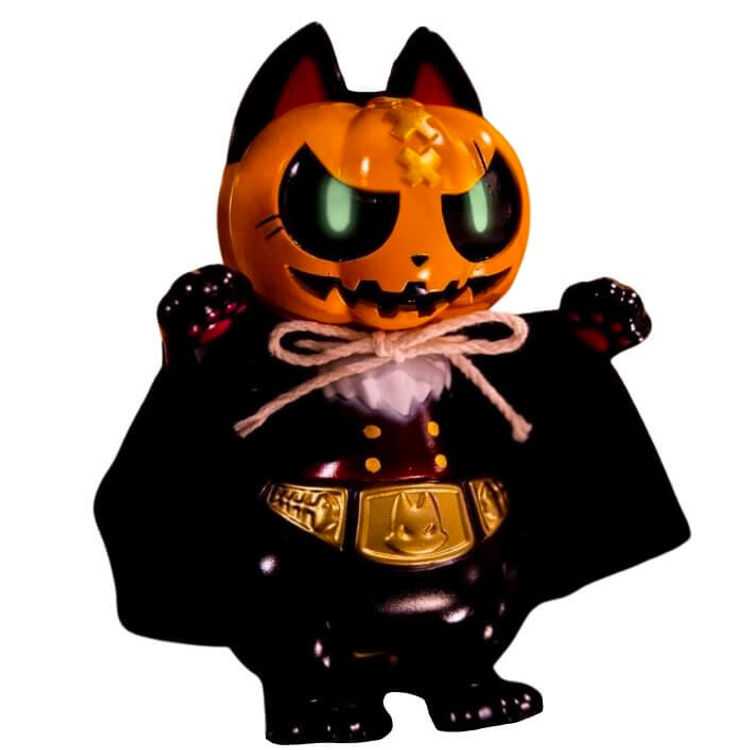 Neko Rider Jack O' Lantern by Toy Holic Studio