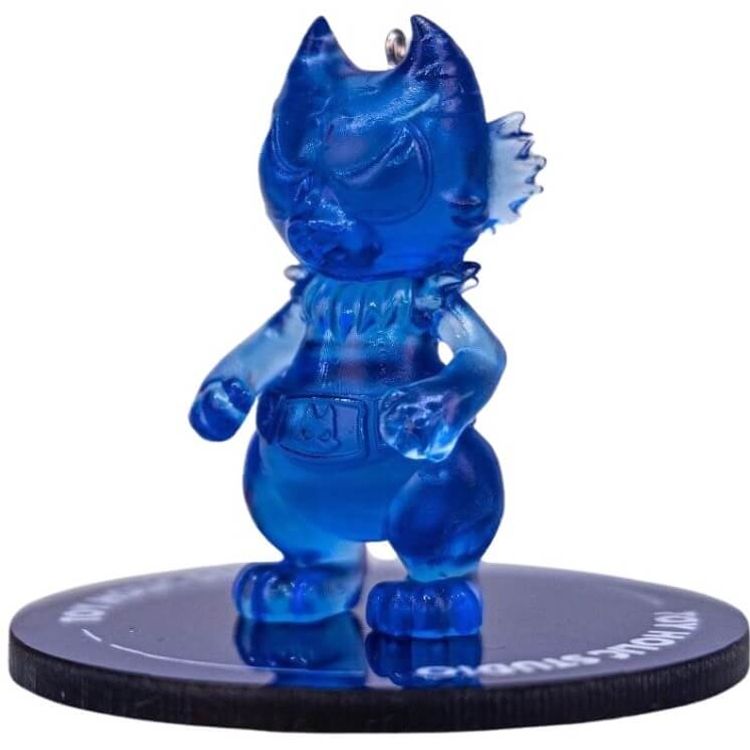 Neko Rider Natsu (Mini Size) - Electric Blue  by Toy Holic Studio