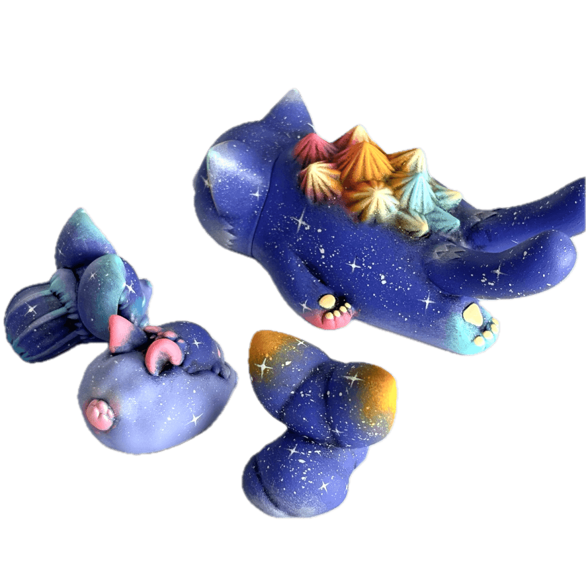 Nemuri Negora and Yoyo Yeung Minis (hand-painted)