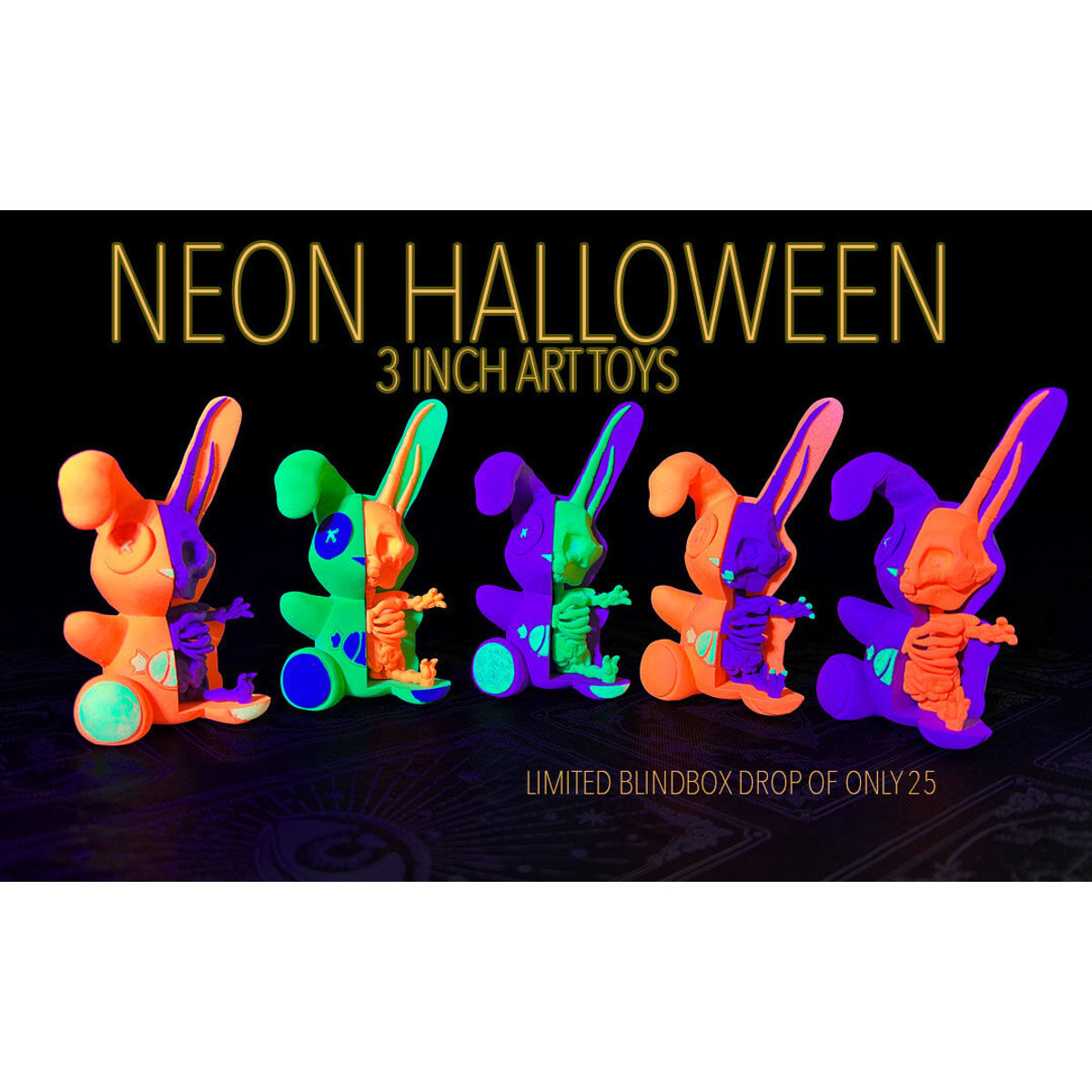 Neon Halloween Candy 2025  Blind Box Drop
