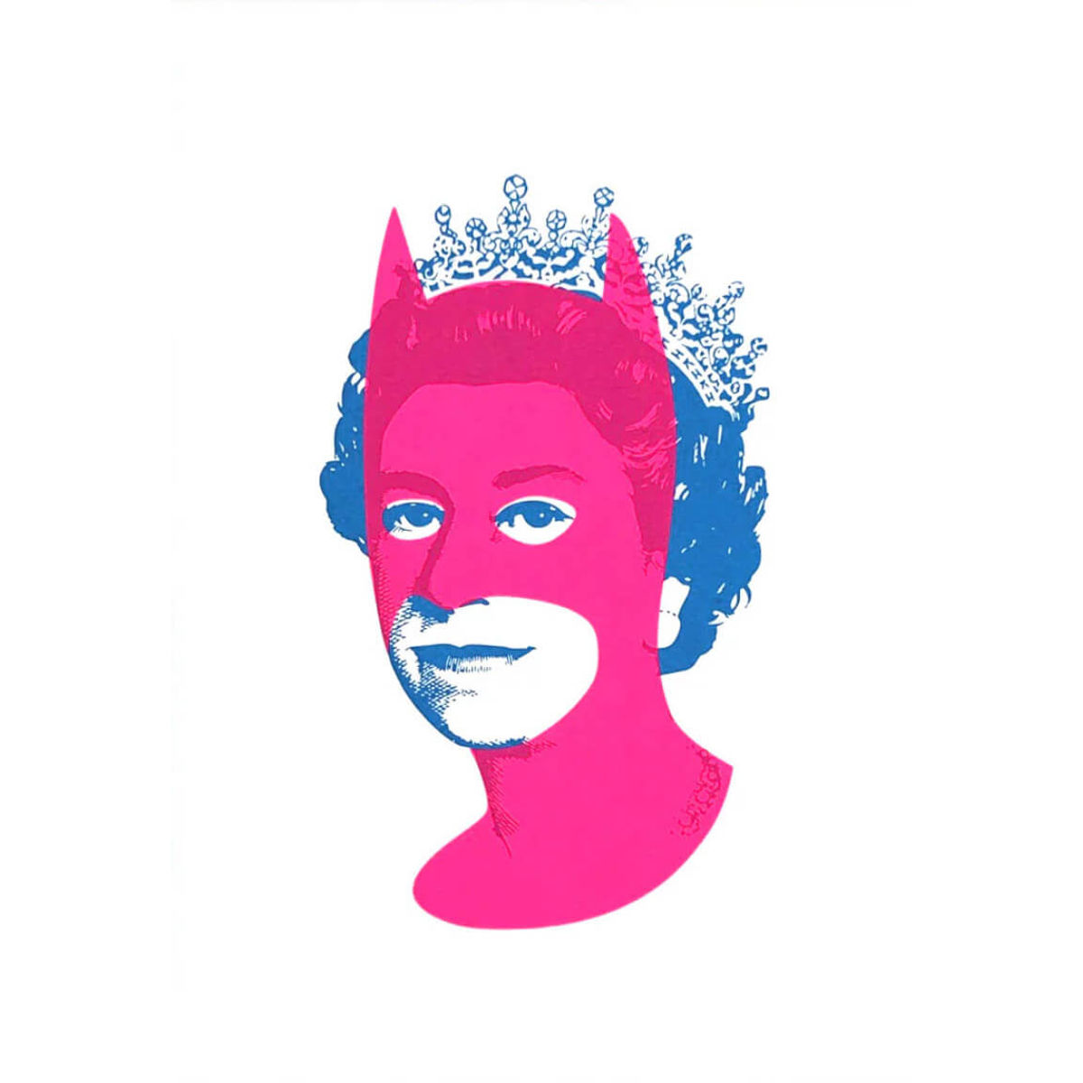 Neon Pink and Blue A5