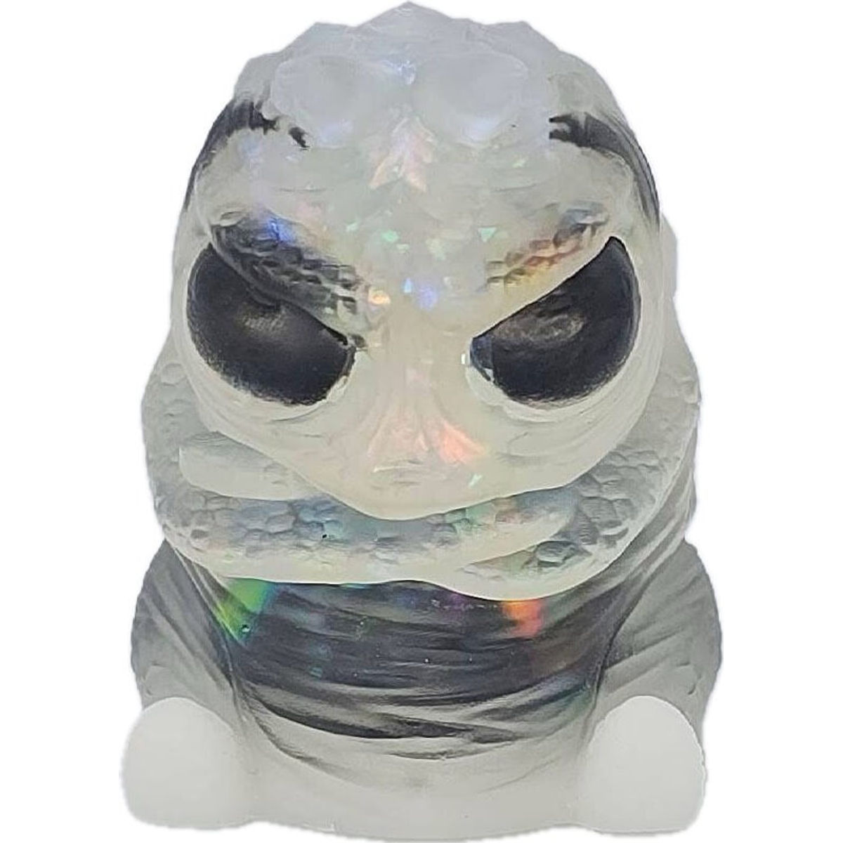 Clear Opal Skelly/Neutral Violet Bottom - Double Cast Gus