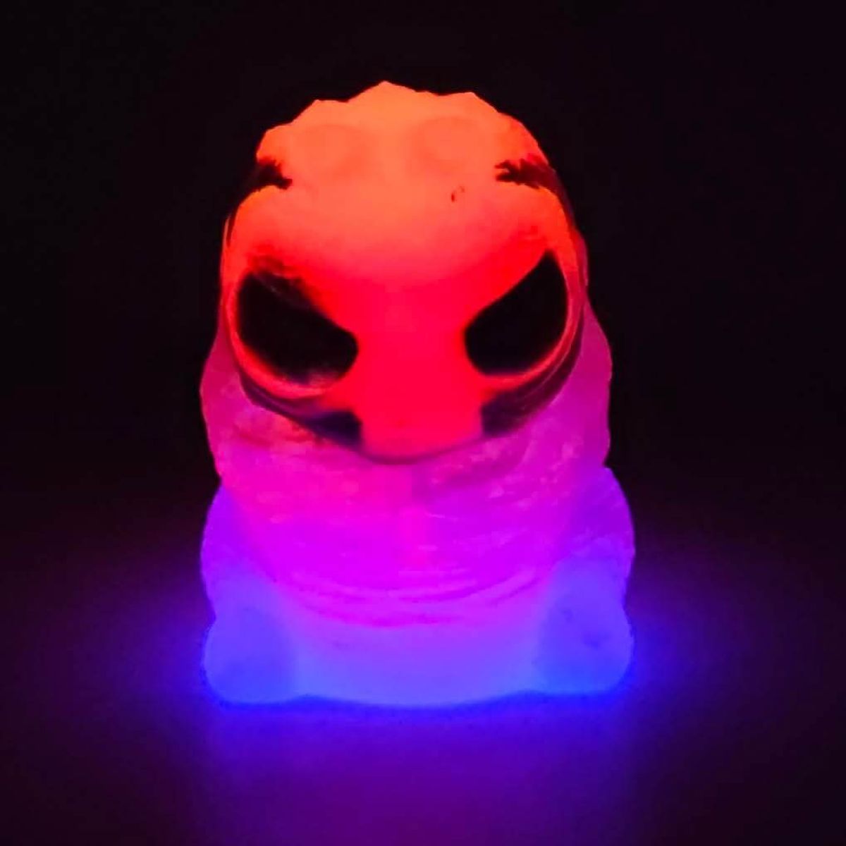Red Skelly/Neutral Violet Bottom - Double Cast Gus